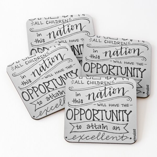Item preview, Teach For America motto designed and sold by samcatmakes.