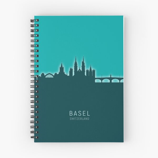 Item preview, Basel Switzerland Skyline designed and sold by ArtPrints.