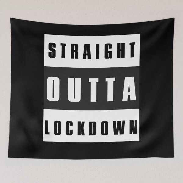 Item preview, Straight Outta Lockdown designed and sold by katloganusa.