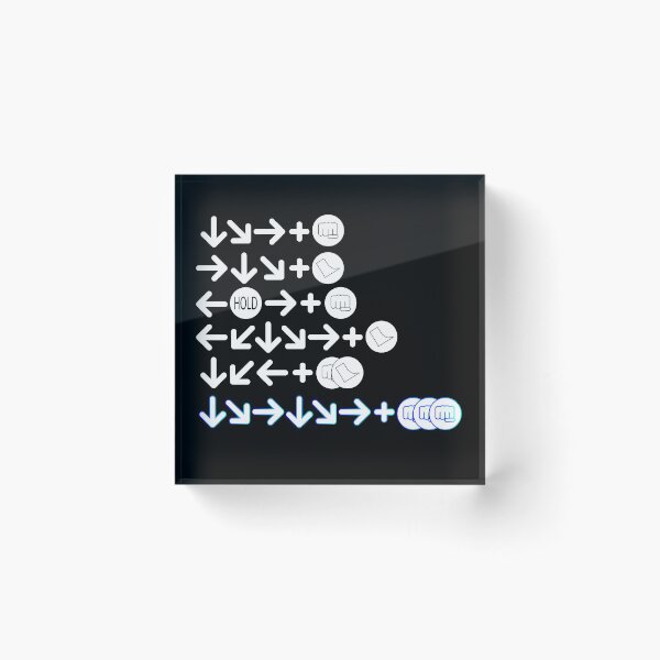 Item preview, Fighting Game Commands designed and sold by RaiXann.