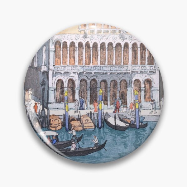 Item preview, Canal in Venice by Yoshida Hiroshi designed and sold by ArtExpression.