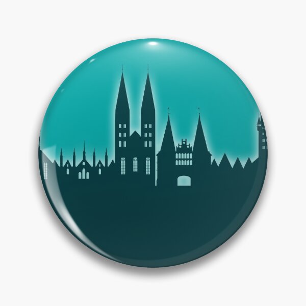 Item preview, Lubeck Germany Skyline designed and sold by ArtPrints.