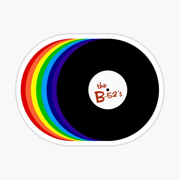 The B-52s Sticker