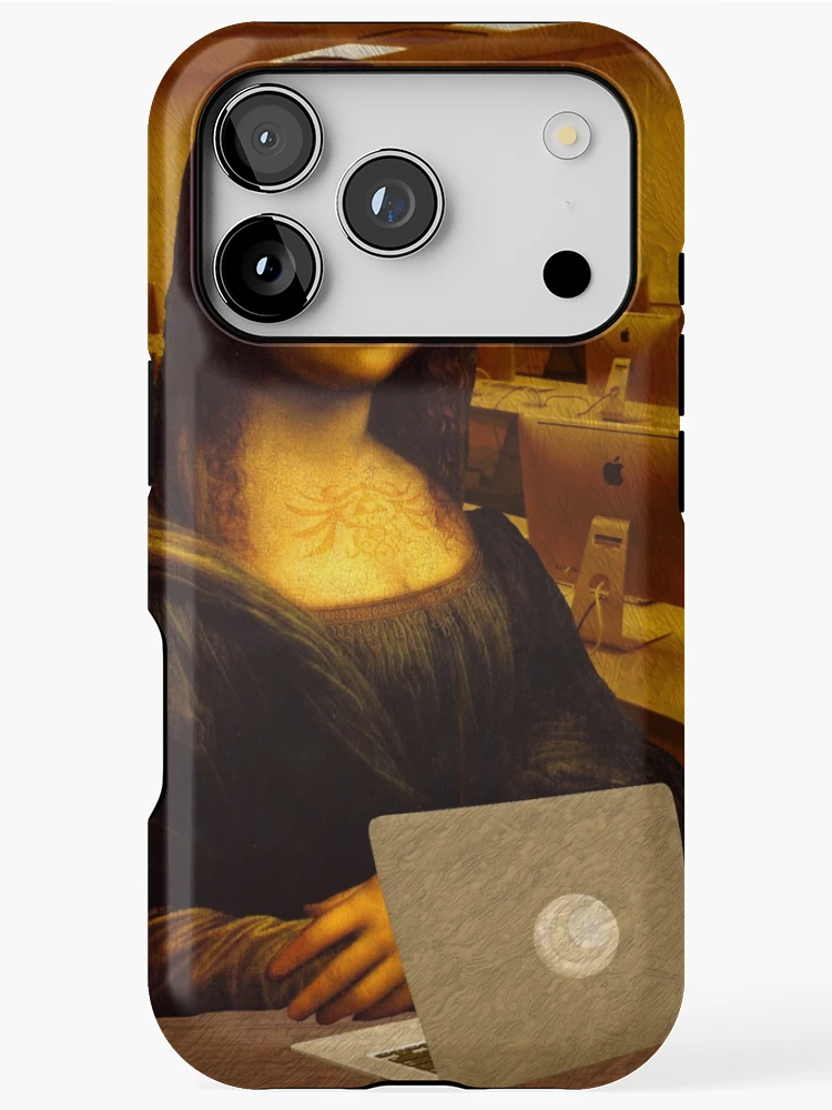 Thumbnail 1 of 4, iPhone Case, Maco Lisa designed and sold by RicePoison.