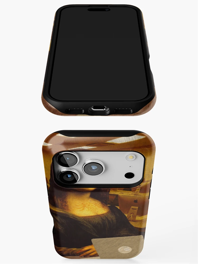 Thumbnail 3 of 4, iPhone Case, Maco Lisa designed and sold by RicePoison.