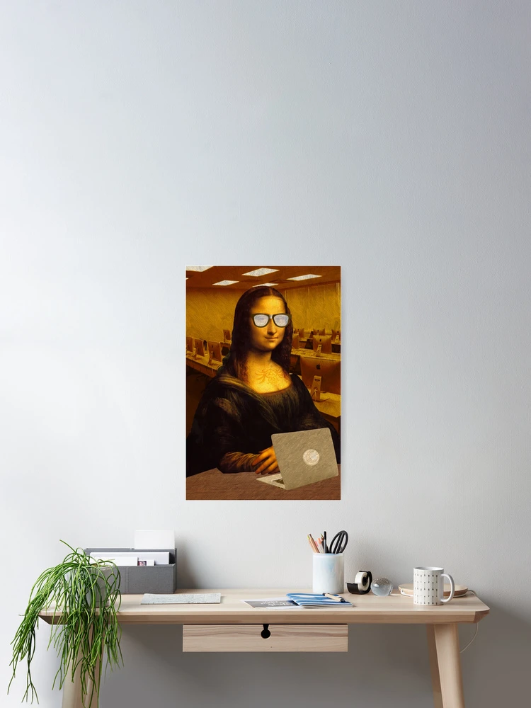 Thumbnail 2 of 3, Poster, Maco Lisa designed and sold by RicePoison.