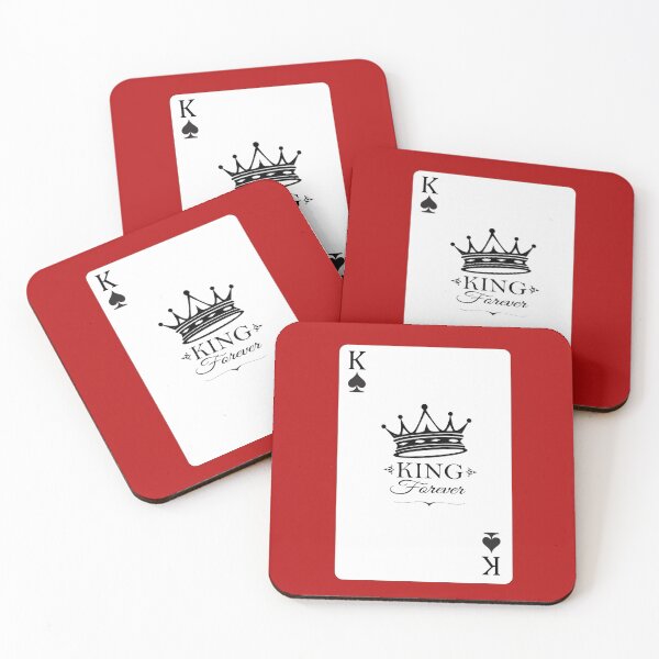 Item preview, King Forever Illustration Playing Card Spade designed and sold by rohanch24.