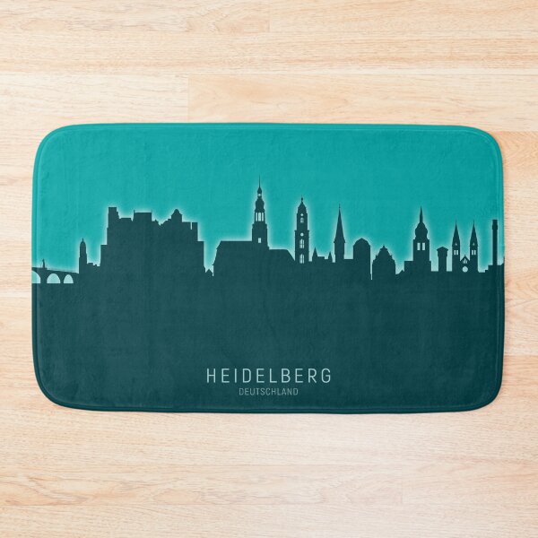 Item preview, Heidelberg Germany Skyline designed and sold by ArtPrints.