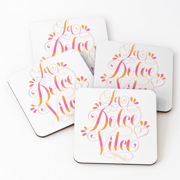 Item preview, Sweet life: Enjoy life like Italians. For typography lovers. designed and sold by Sandra Brezina.