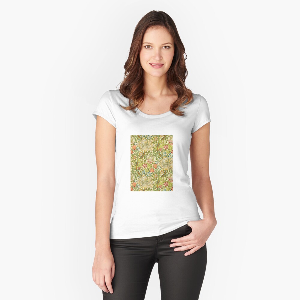 Item preview, Fitted Scoop T-Shirt designed and sold by fineartgallery.
