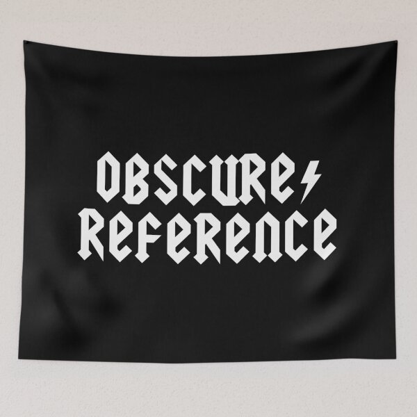 Item preview, Obscure Reference designed and sold by Good-Looking Corpse.