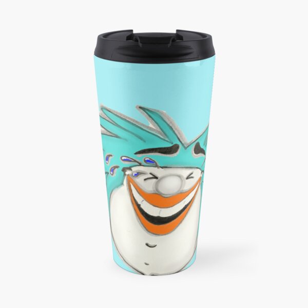 Laughing Stickwoman Thermobecher