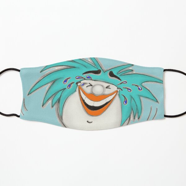 Laughing Stickwoman Maske für Kinder