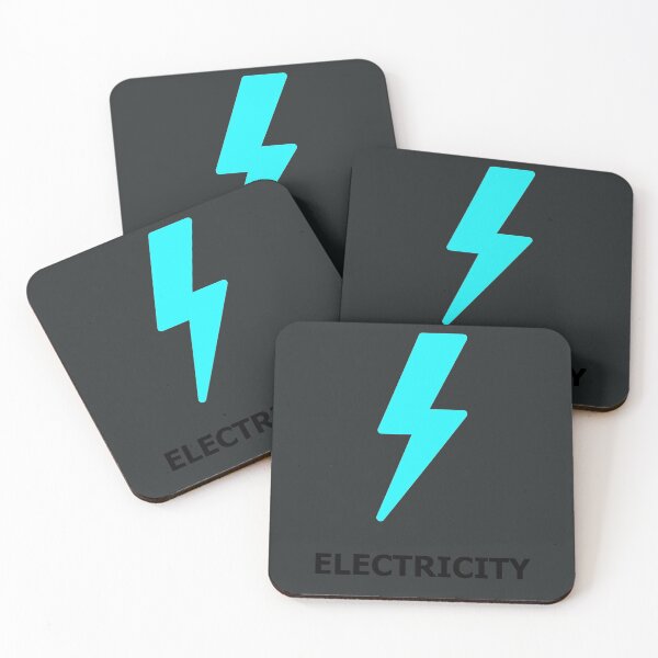 Electricity Coasters (Set of 4)
