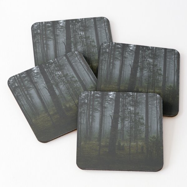 Item preview, Dark misty forest designed and sold by urbonasphotos.
