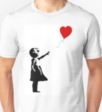 Girl with Balloons Unisex T-Shirt