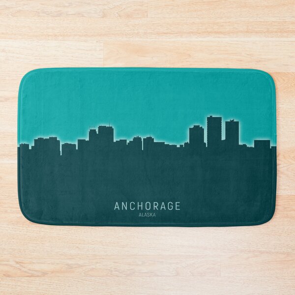 Item preview, Anchorage Alaska Skyline designed and sold by ArtPrints.