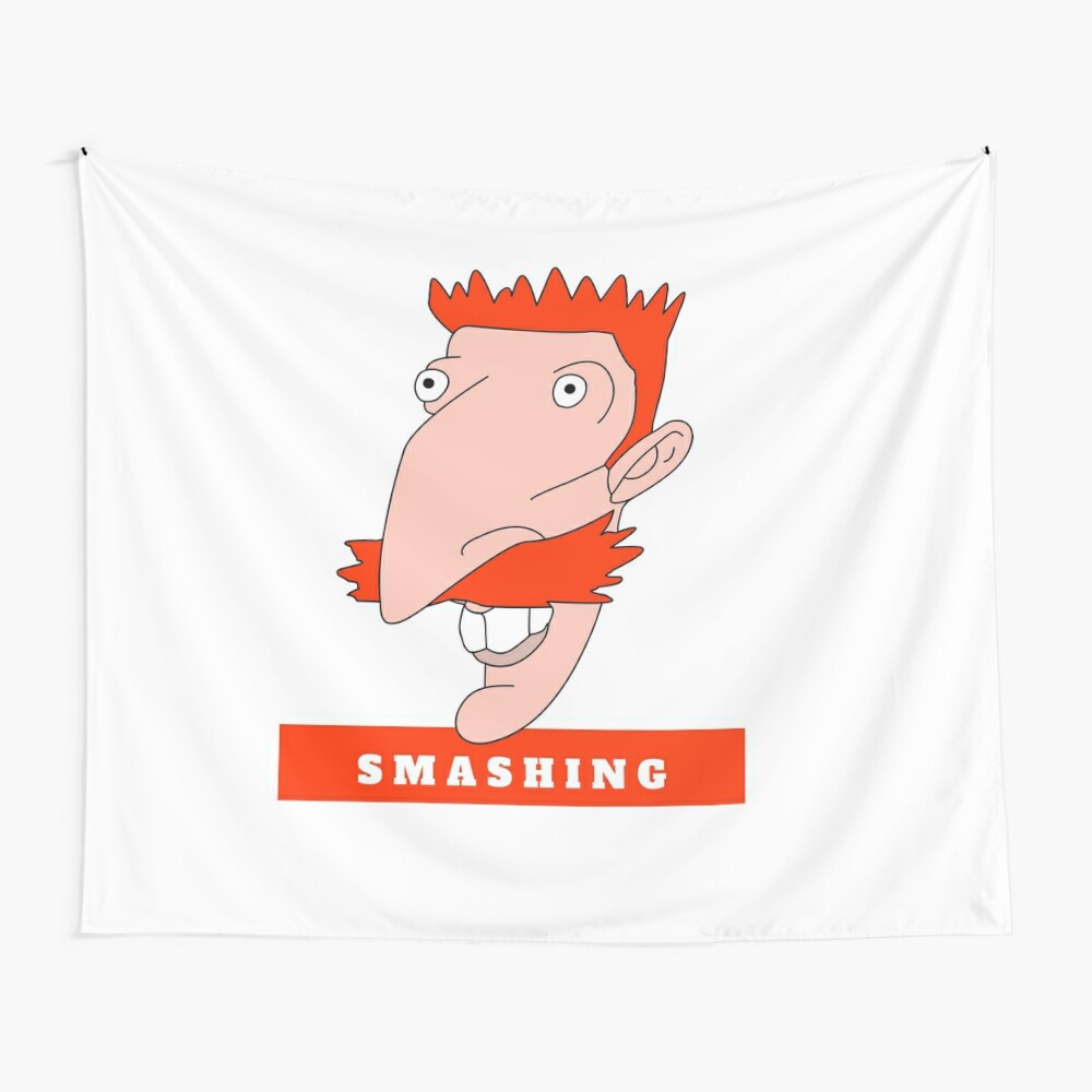 nigel thornberry smashing shower curtain