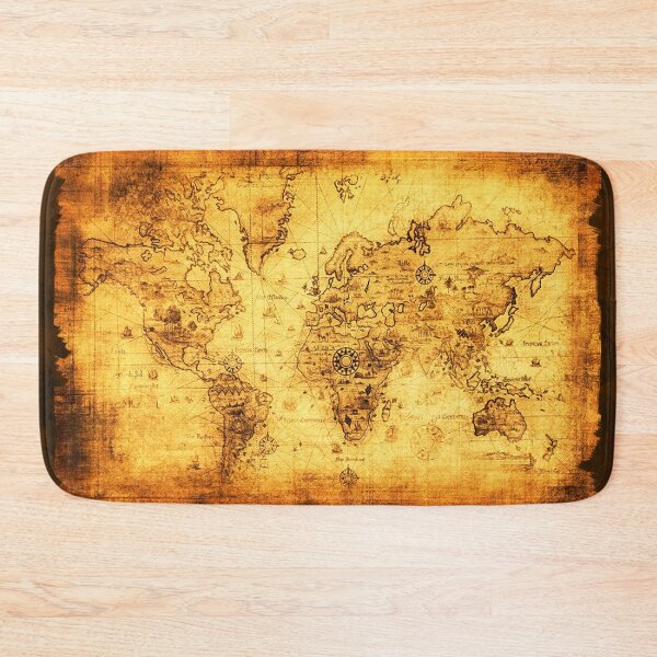 Item preview, Vintage Old World Map Artwork designed and sold by NaturePrints.