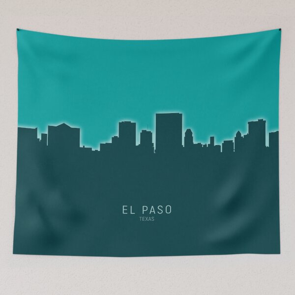 Item preview, El Paso Texas Skyline designed and sold by ArtPrints.