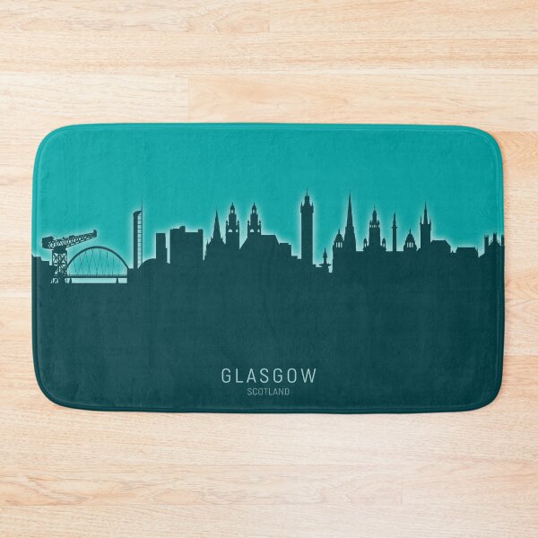 Item preview, Glasgow Scotland Skyline designed and sold by ArtPrints.