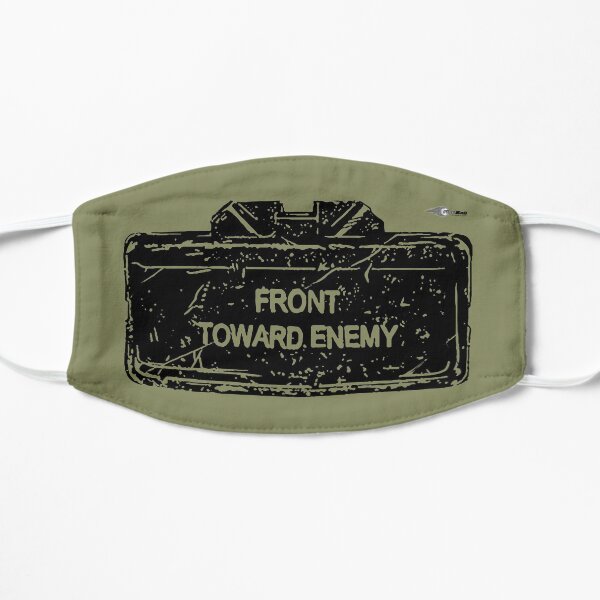 FRONT TOWARD ENEMY Flat Mask