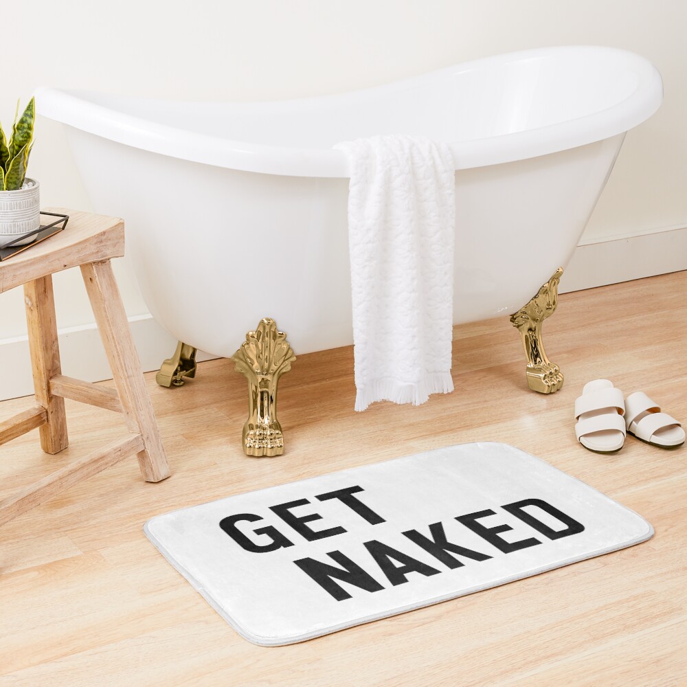 GET NAKED Bath Mat
