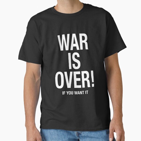 Item preview, War is Over (dark) designed and sold by twgcrazy.