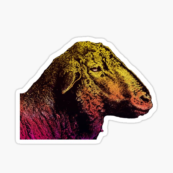 Item preview, Funkadelic Neon Sheep designed and sold by BBrightman.
