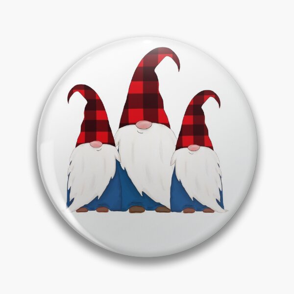 Item preview, Buffalo plaid gnome designed and sold by -Lumisa-Design-.