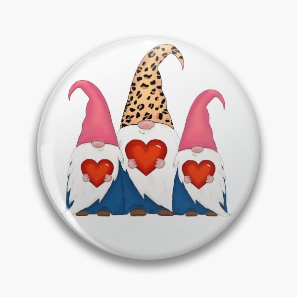 Item preview, Leopard gnome Valentine’s day designed and sold by -Lumisa-Design-.