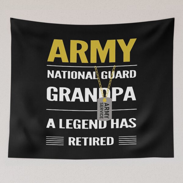 Item preview, Army National Guard Grandpa designed and sold by GR-ART.