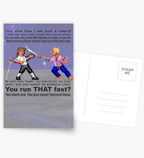 Sword Fight! Postcards