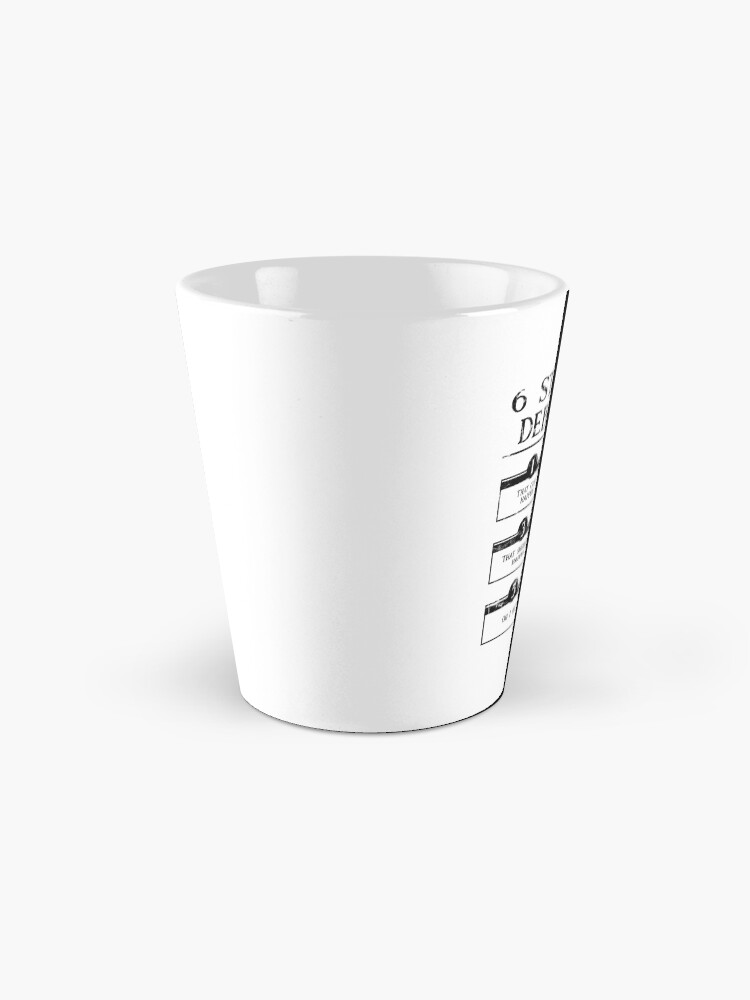 Alternate view of 6 Stages Of Debugging Coffee Mug
