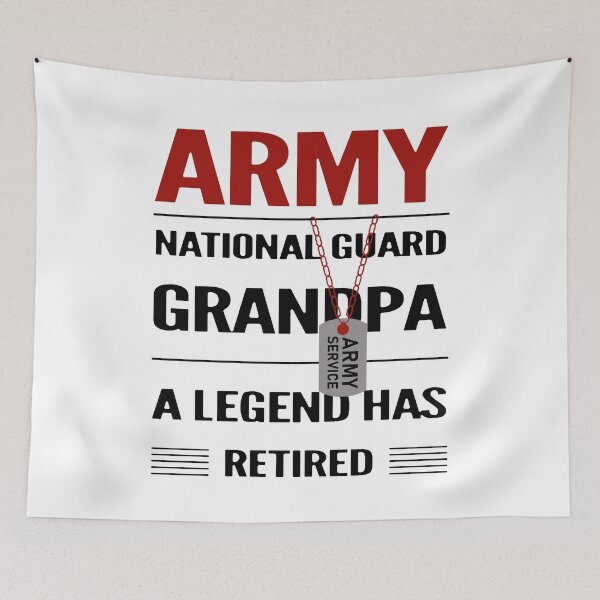 Item preview, Army National Guard Grandpa designed and sold by GR-ART.