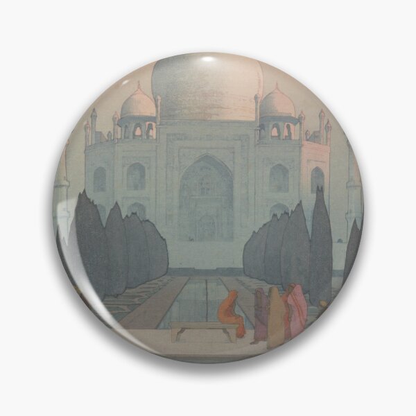 Item preview, Morning Mist in Taj Mahal by Yoshida Hiroshi designed and sold by ArtExpression.