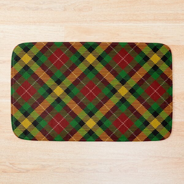Item preview, Diagonal tartan yellow green red pink black designed and sold by pattypattern.