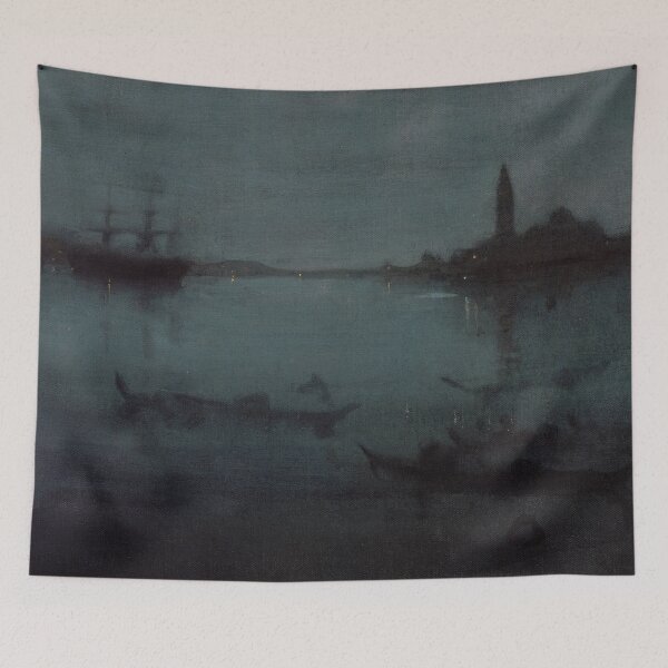 Item preview, Nocturne in Blue and Silver - The Lagoon, Venice by James McNeill Whistler  designed and sold by ArtExpression.