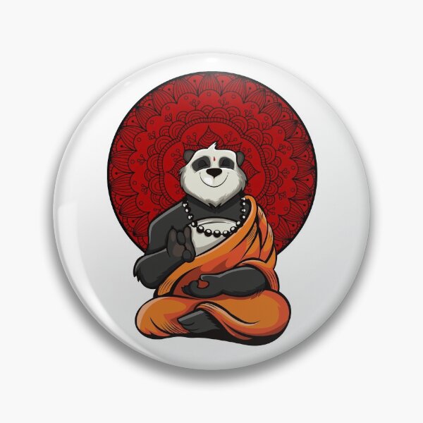 Item preview, Panda Bear Buddha Meditation designed and sold by underheaven.