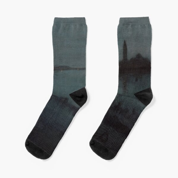 Item preview, Nocturne in Blue and Silver - The Lagoon, Venice by James McNeill Whistler  designed and sold by ArtExpression.