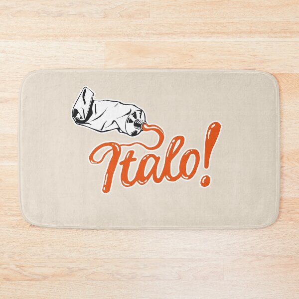 Item preview, Italo! (orange text) designed and sold by futurytmi.