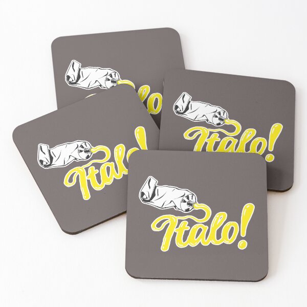 Item preview, Italo! (yellow text) designed and sold by futurytmi.