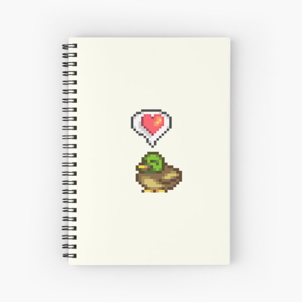 Stardew Valley Happy Duck Spiral Notebook