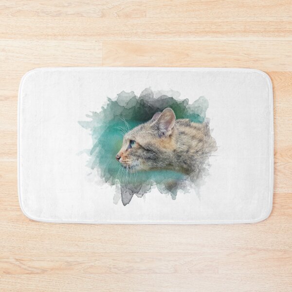 Item preview, Wild forest cat designed and sold by Pearcatprod.