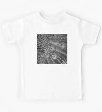 Mom and Baby matching Peacock Twilight Qtees! Kids Tee