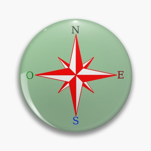 Item preview,  compass rose, four cardinal points designed and sold by loiret1958.