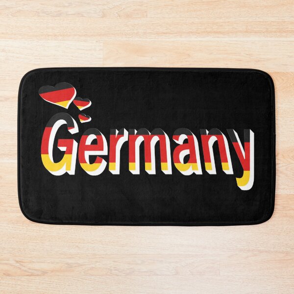 Item preview, Lettering Germany, flag pattern German, heart Germany, cool Germany shirts designed and sold by Kirei-Lily.