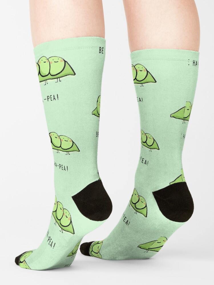 Alternate view of Be Ha-Pea! Socks