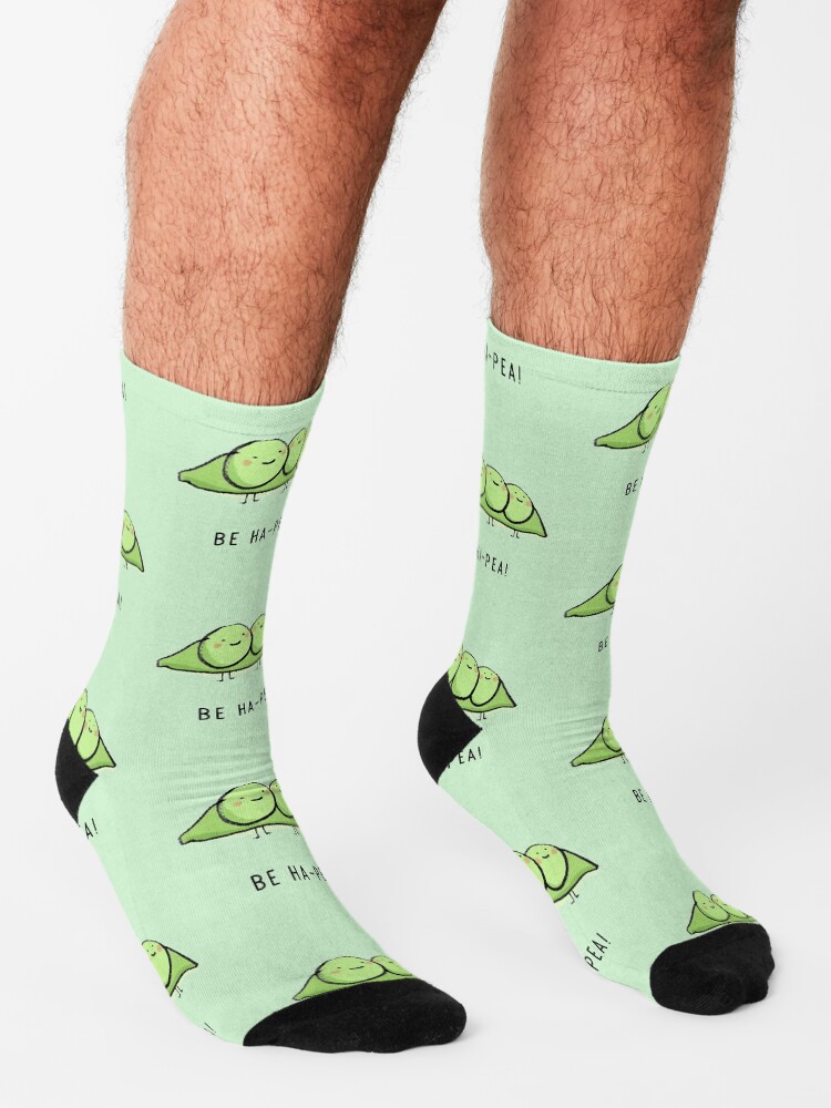 Alternate view of Be Ha-Pea! Socks