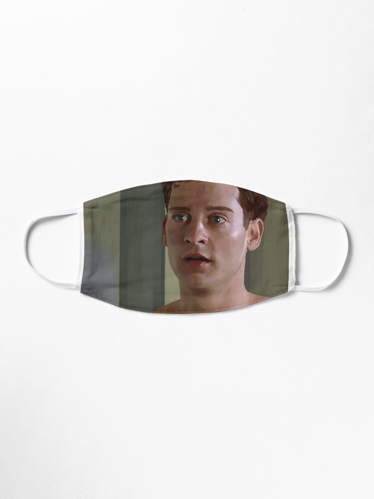tobey maguire mask by scullah redbubble redbubble